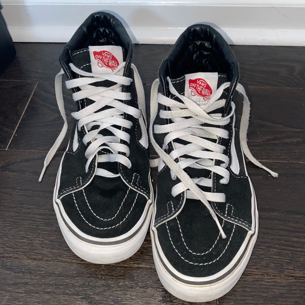 SOLD ON MERCARI Vans black sk8-hi
